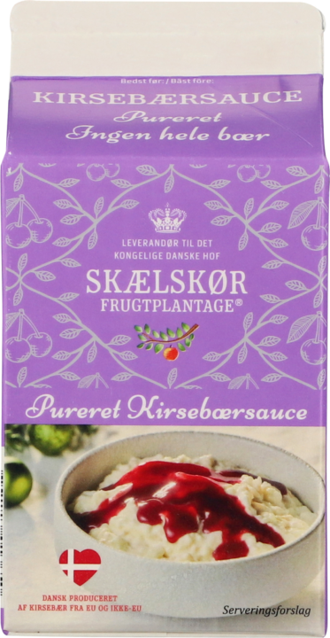 Pureret Kirsebærsauce