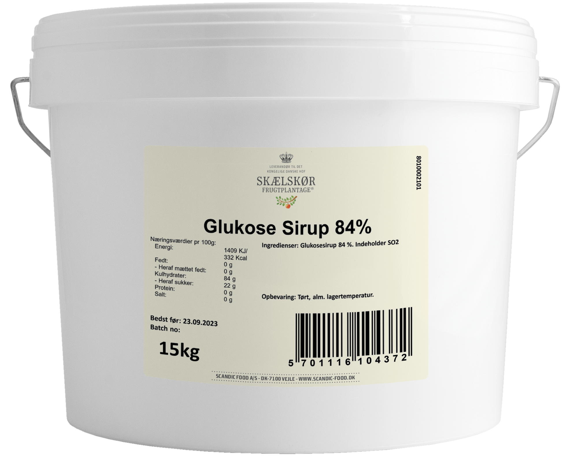 SUGAR•*¨*•.¸♬︎ 15 kg Glucose Syrup 84% - Skælskør Frugtplantage